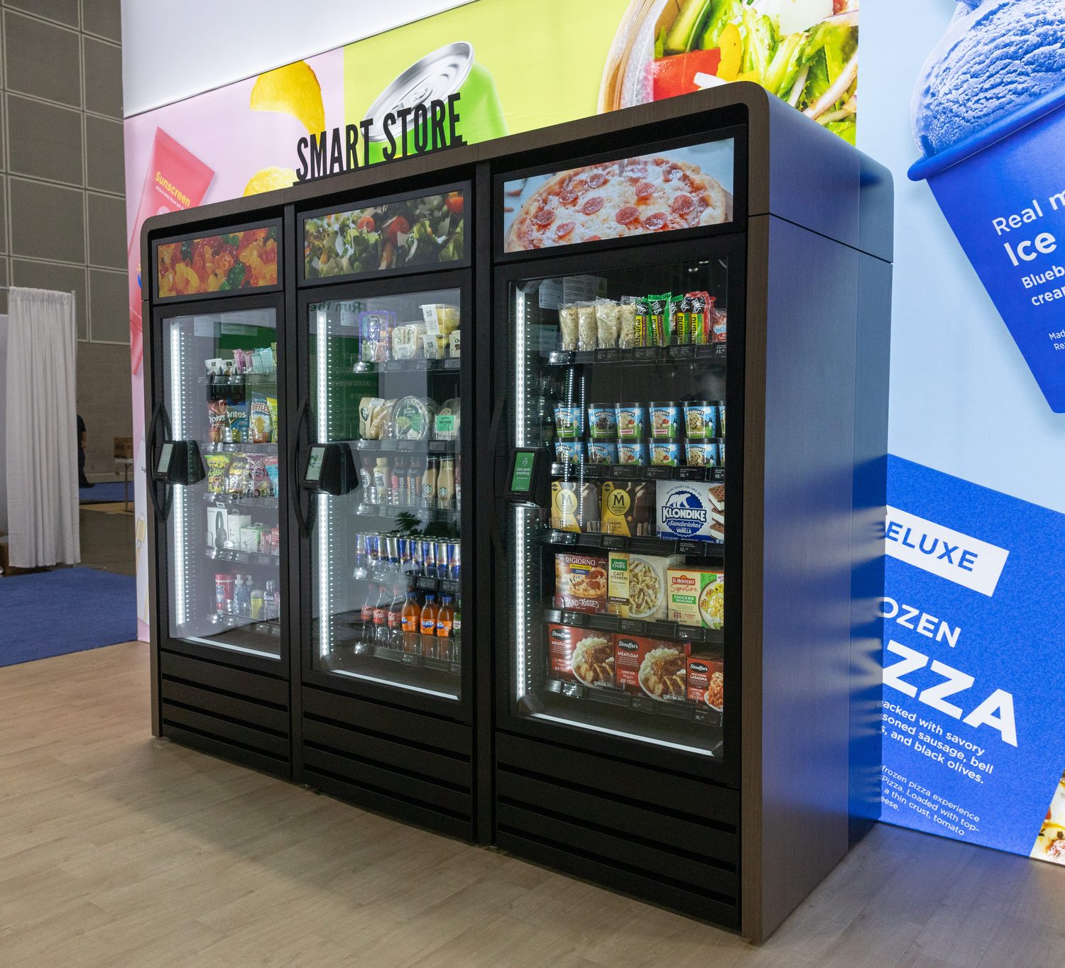 Premium wood-enclosure Smart Store